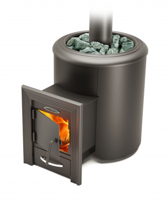 Банная печь Степанида антрацит