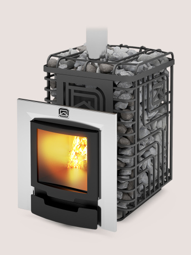 Печь банная Теплодар СИБИРСКИЙ УТЕС 20 ЛП Профи Панорама (2019)