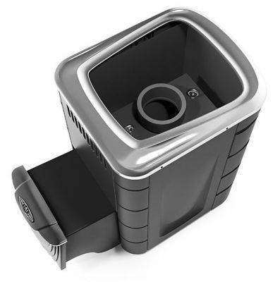 Банная печь Каронада Мини Heavy Metal ДН антрацит