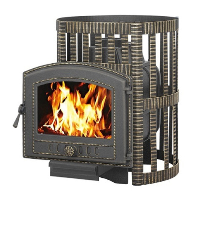 Чугунная печь для бани Везувий Легенда Ковка 22 (224)