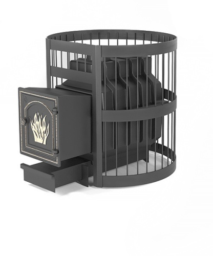 Чугунная печь для бани Везувий Легенда Ретро 24 Стандарт (ДТ-4)