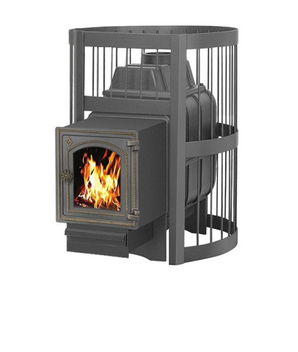 Чугунная печь для бани Везувий Легенда Стандарт 22 (ДТ-4С)