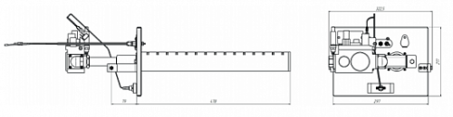 Горелка газовая АГГ-40 К Теплодар