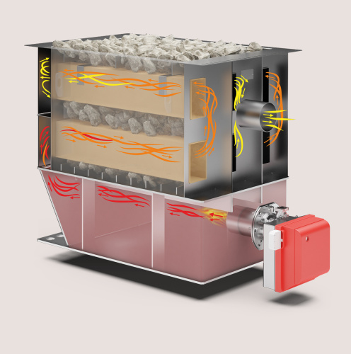 Печь банная газовая КомПар-50
