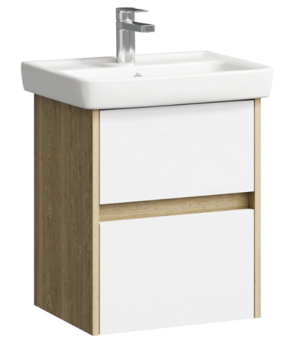 Тумба с умывальником AQWELLA City 50 Дуб балтийский CI0105DB