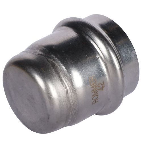 Заглушка ВПр 42 пресс, нержавеющая сталь Rommer Заглушка ВПр 42 пресс, нержавеющая сталь Rommer