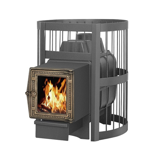 Чугунная печь для бани Везувий Легенда Стандарт 16 (ДТ-4С)