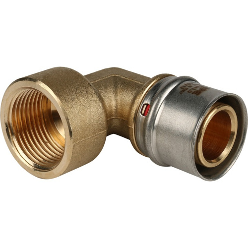 Угольник с резьбой пресс 32x1"В Stout металлопластик SFP-0010-000132