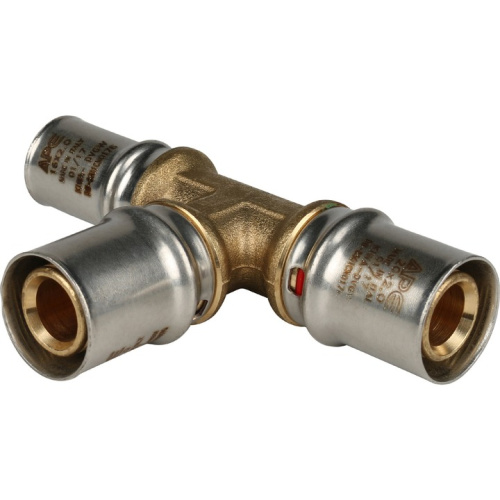 Тройник переходной пресс 20x20x16 Stout металлопластик SFP-0005-202016