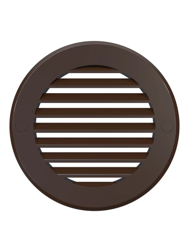 10РКН кор, Решетка наружная вентиляционная круглая D136 с фланцем D100, ASA кор 10РКН кор, Решетка наружная вентиляционная круглая D136 с фланцем D100, ASA кор