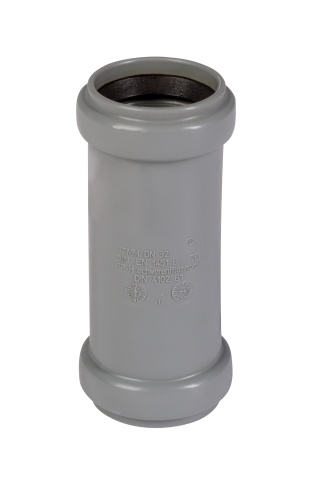 Муфта 32 двойная, двухраструбная HTMM Ostendorf внутренняя канализация Муфта 32 двойная, двухраструбная HTMM Ostendorf внутренняя канализация