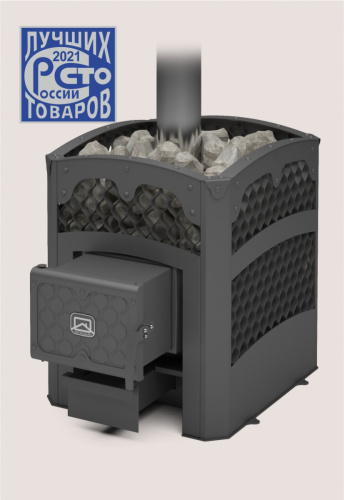 Печь  банная чугунная Теплодар Былина-сетка 18 Ч (1.1)