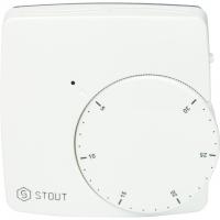 Термостат Stout комнатный электронный WFHT-DUAL включ. дистанционный датчик «в пол» L=3 м STE-0002-000010 Термостат Stout комнатный электронный WFHT-DUAL включ. дистанционный датчик «в пол» L=3 м STE-0002-000010