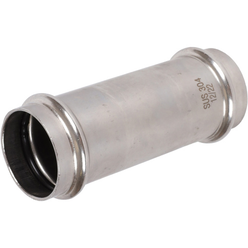 Муфта надвижная ВПр 35 пресс, нержавеющая сталь Rommer Муфта надвижная ВПр 35 пресс, нержавеющая сталь Rommer