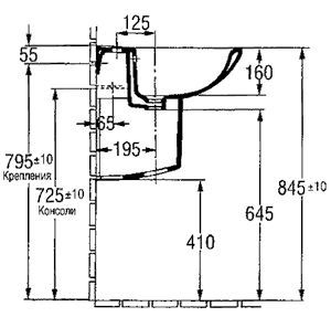 Полупьедестал Jacob Delafon Patio 19085-00 белый Полупьедестал Jacob Delafon Patio 19085-00 белый