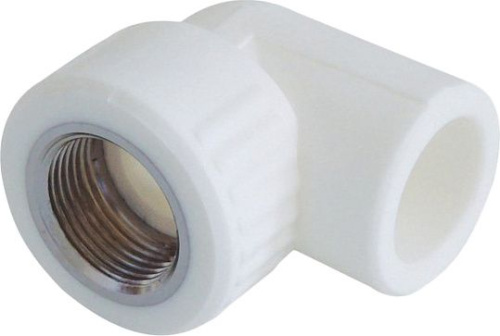 Угольник 90° соединительный Kalde 25x3/4"В полипропилен 3222-efo-250c00