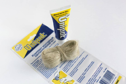 Koмплeкт №1 с пaстoй Unipak 25 гр. и льнoм Unigarn 13 гр. 8017055 Koмплeкт №1 с пaстoй Unipak 25 гр. и льнoм Unigarn 13 гр. 8017055