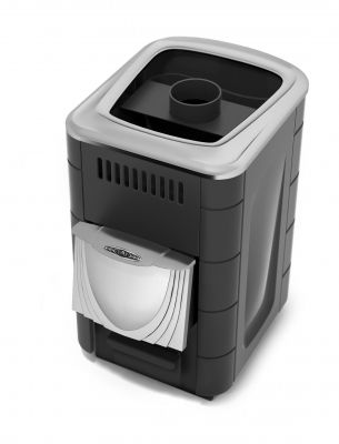 Банная печь Компакт 2017 Carbon ДН КТК антрацит Банная печь Компакт 2017 Carbon ДН КТК антрацит