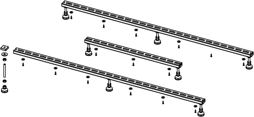 Ножки для душевого поддона Riho Basel POOTSET65