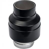 Элемент дымохода манжета для перехода с Ø80 на финальный вертикальный  участок Ø80/125  Stout SCA-0080-080125