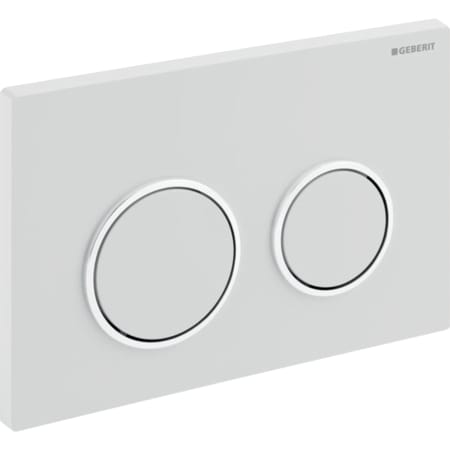 Смывная клавиша Geberit Omega20, двойной смыв 115.085.KH.1 Смывная клавиша Geberit Omega20, двойной смыв 115.085.KH.1