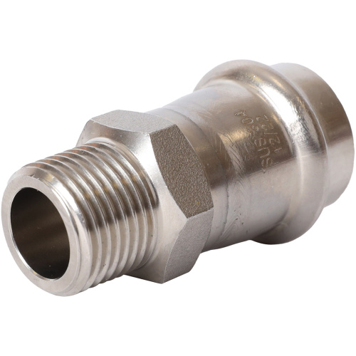 Соединитель ВПр-НР 22x1/2" пресс, нержавеющая сталь Rommer Соединитель ВПр-НР 22x1/2" пресс, нержавеющая сталь Rommer