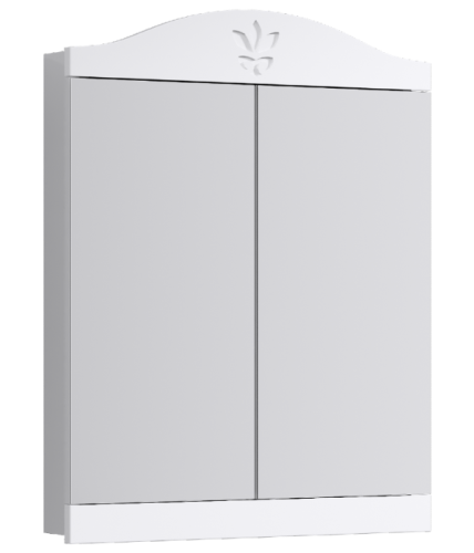 Зеркальный шкаф AQWELLA Franchesca 65 белый FR0406 Зеркальный шкаф AQWELLA Franchesca 65 белый FR0406