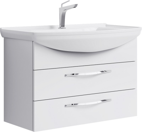 Тумба с умывальником AQWELLA Allegro 86,5 Белый Agr.01.08/2 Тумба с умывальником AQWELLA Allegro 86,5 Белый Agr.01.08/2