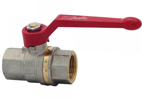 Кран шаровый полнопроходной  ДУ20, РУ40, ВВ, Kvs 28 м3/ч, Danfoss BVR Кран шаровый полнопроходной  ДУ20, РУ40, ВВ, Kvs 28 м3/ч, Danfoss BVR