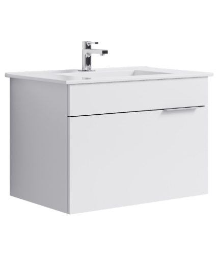 Тумба с умывальником AQWELLA Brig 75 Белый Br.01.07/1/W