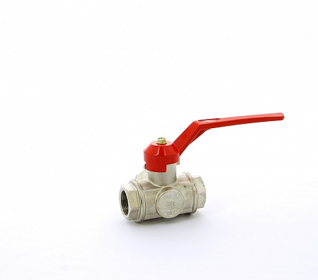 Кран трехходовой 1"ВВВ с T-переключением ITAP 128 1'T Кран трехходовой 1"ВВВ с T-переключением ITAP 128 1'T