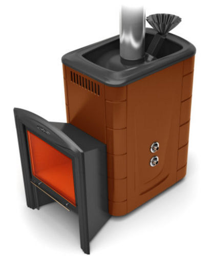 Банная печь Гейзер 2014 Inox Витра ЗК ТО терракота Термофор Банная печь Гейзер 2014 Inox Витра ЗК ТО терракота Термофор