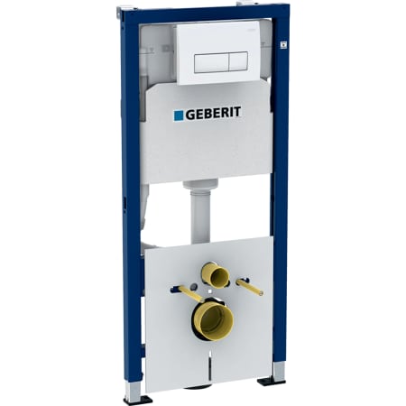 Инсталляция Geberit Duofix для подвесного унитаза, 112 см, со смывным бачком скрытого монтажа Delta 12 см, смывная клавиша Delta51 458.128.11.1 Инсталляция Geberit Duofix для подвесного унитаза, 112 см, со смывным бачком скрытого монтажа Delta 12 см, смывная клавиша Delta51 458.128.11.1