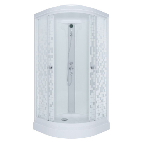 Душевая кабина 90x90 Triton Стандарт А стекло мозаика DK89