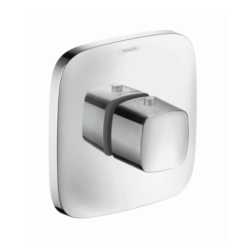 Смеситель для душа Hansgrohe PuraVida 15772000 Хром, скрытого монтажа, неполный комплект, термостатический Смеситель для душа Hansgrohe PuraVida 15772000 Хром, скрытого монтажа, неполный комплект, термостатический