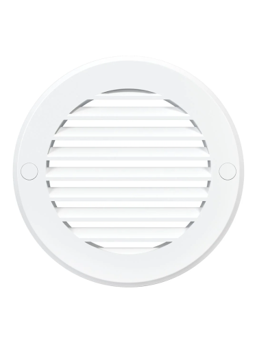 10РКН, Решетка наружная вентиляционная круглая D136 с фланцем D100, ASA 10РКН, Решетка наружная вентиляционная круглая D136 с фланцем D100, ASA