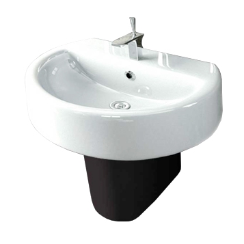 Полупьедестал Sanita Luxe Best Color Black черный Полупьедестал Sanita Luxe Best Color Black черный