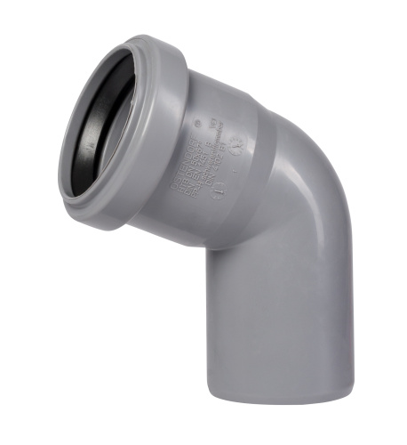Отвод 50x67° PP HTB Ostendorf внутренняя канализация Отвод 50x67° PP HTB Ostendorf внутренняя канализация