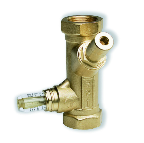 Клапан балансировочный 1 1/4"Н DN32 с расходометром 10-80л/мин Watts SRV-IG 10010159