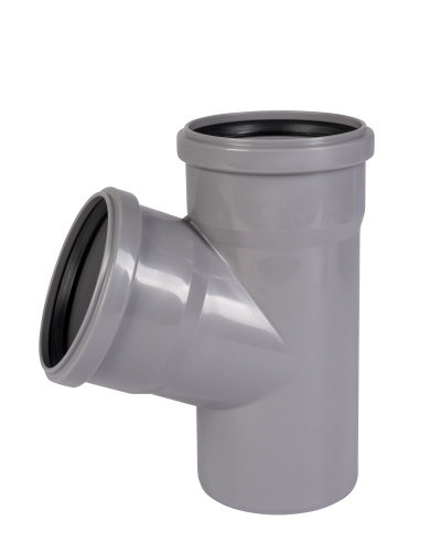 Тройник 110x67° косой, PP HTEA Ostendorf внутренняя канализация Тройник 110x67° косой, PP HTEA Ostendorf внутренняя канализация