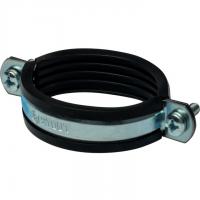 Хомут 3" D87-94мм с гайкой M8 оцинкованный с резинкой Stout SAC-0020-000003 Хомут 3" D87-94мм с гайкой M8 оцинкованный с резинкой Stout SAC-0020-000003