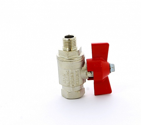 Кран шаровой 1/4"ВН ручка бабочка ITAP Ideal 093 1/4'