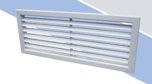 Однорядная решетка АВН-К 800*300 Однорядная решетка АВН-К 800*300