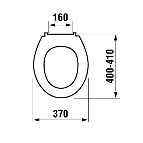 Сиденье для унитаза с крышкой Jika Lyra 925153000009 белый