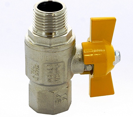 Кран шаровой 1/2"ВН для газа, ручка бабочка ITAP London 069 1/2' Кран шаровой 1/2"ВН для газа, ручка бабочка ITAP London 069 1/2'