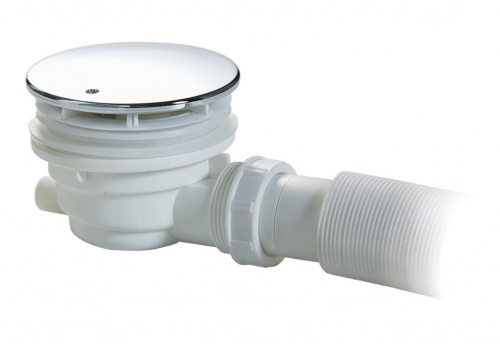 Сифон для поддона, выпуск 90мм Cezares CZR-01-90 гидрозатвор, h-57мм