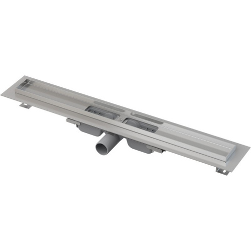 Душевой лоток Alcaplast APZ101-1150 LOW, с порогами, для перфорированной решетки, с горизонтальным стоком, L 1150мм Душевой лоток Alcaplast APZ101-1150 LOW, с порогами, для перфорированной решетки, с горизонтальным стоком, L 1150мм