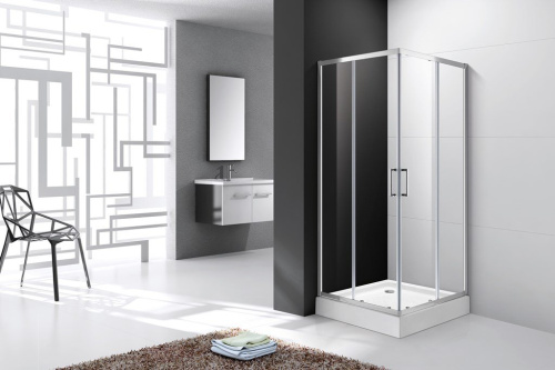 Душевой уголок 100x100 Cezares MOLVENO-A-2-100-C-Cr-IV