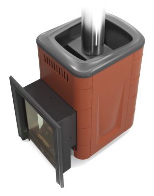 Газовая банная печь Уренгой Мини 2018 Carbon БСЭ терракота Газовая банная печь Уренгой Мини 2018 Carbon БСЭ терракота