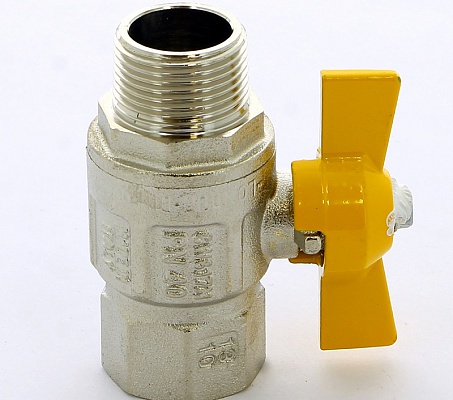 Кран шаровой 3/4"ВН для газа, ручка бабочка ITAP London 069 3/4' Кран шаровой 3/4"ВН для газа, ручка бабочка ITAP London 069 3/4'